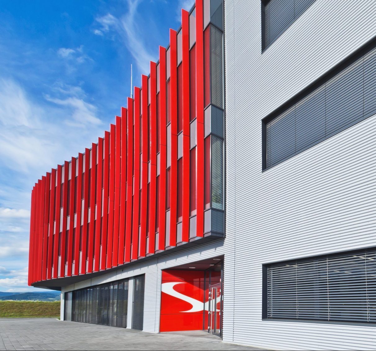Výrobní hala s administrativní budovou, WITTE access technology, Ostrov nad Ohří