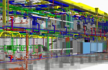 Vnitřní rozvody budovy, BIM model stavby