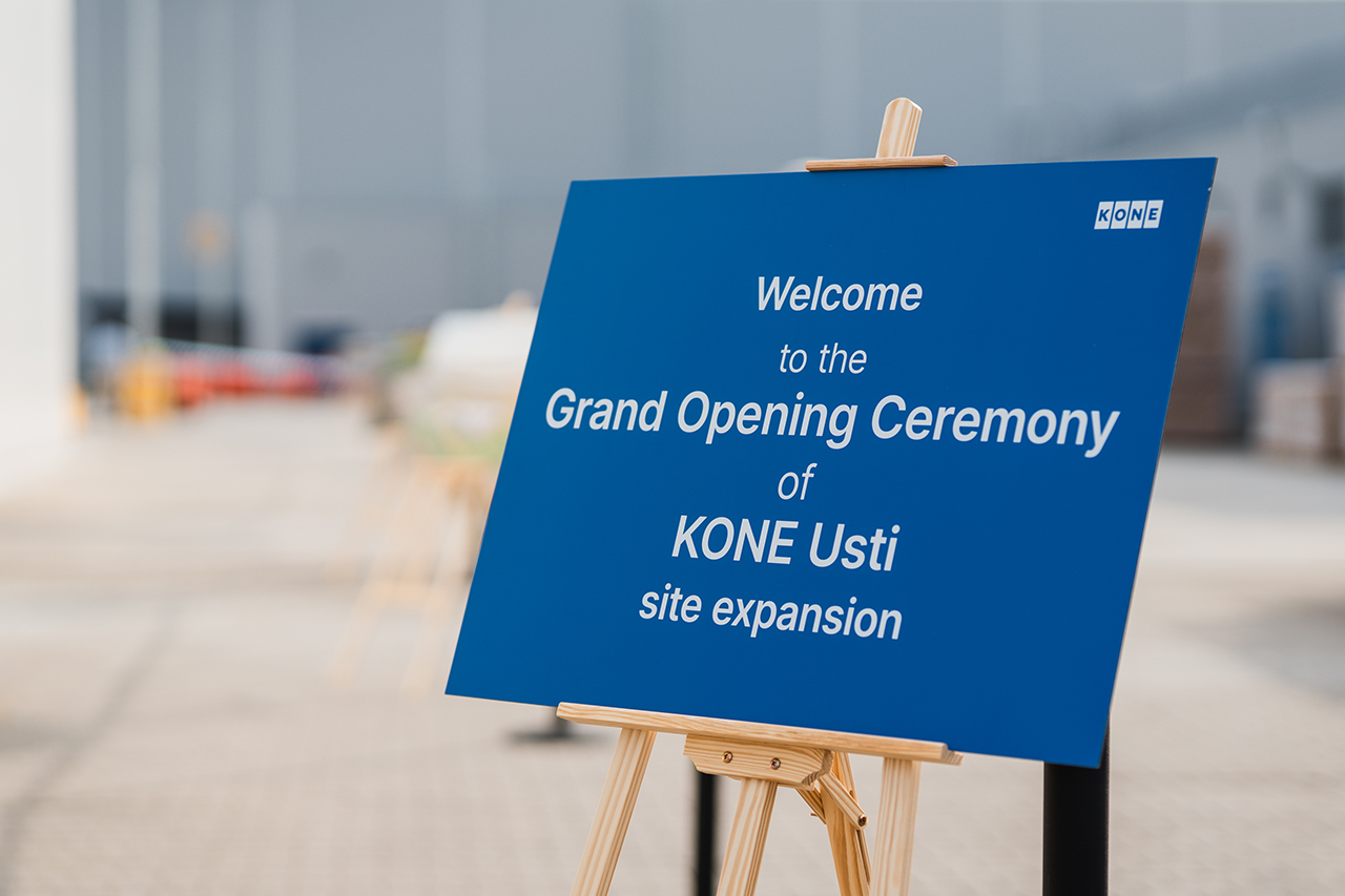 KONE opening