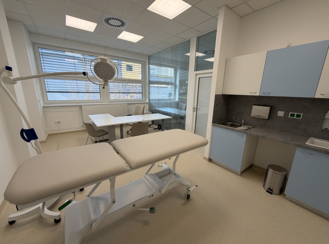 vyšetřovna_lůžko_nemocnice Třebíč_DELTA Group_projektova dokumentace
